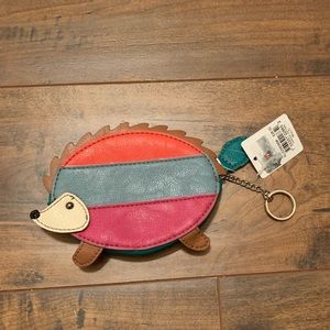 Hedgehog coin purse/ keychain